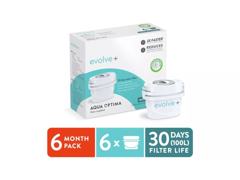 AQUA OPTIMA Evolve+ (EPS620) Αντικαθιστούν Brita Maxtra+ - Ανταλλακτικά Φίλτρα 6τμχ 30ημερών 0023964 AQUA OPTIMA Evolve+ (EPS620) Αντικαθιστούν Brita Maxtra+ - Ανταλλακτικά Φίλτρα 6τμχ 30ημερών 0023964