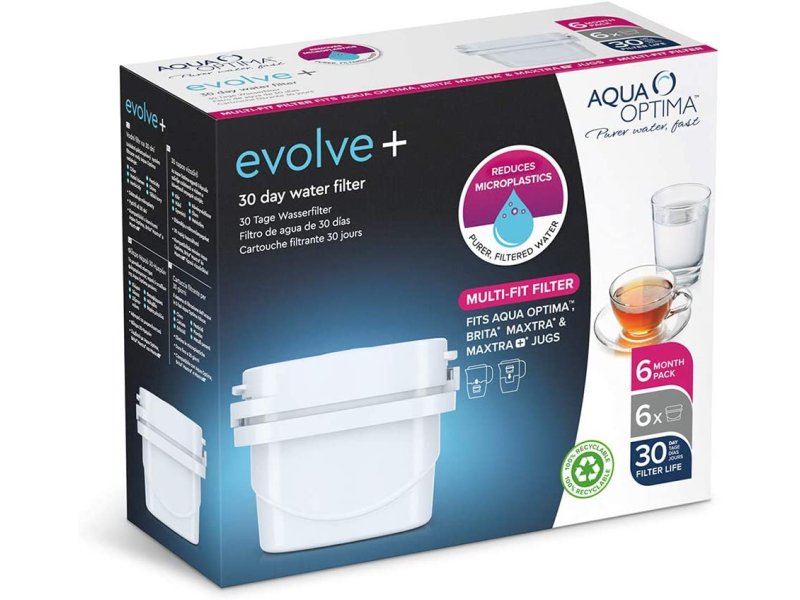 AQUA OPTIMA Evolve+ (EPS620) Αντικαθιστούν Brita Maxtra+ - Ανταλλακτικά Φίλτρα 6τμχ 30ημερών 0023964 AQUA OPTIMA Evolve+ (EPS620) Αντικαθιστούν Brita Maxtra+ - Ανταλλακτικά Φίλτρα 6τμχ 30ημερών 0023964