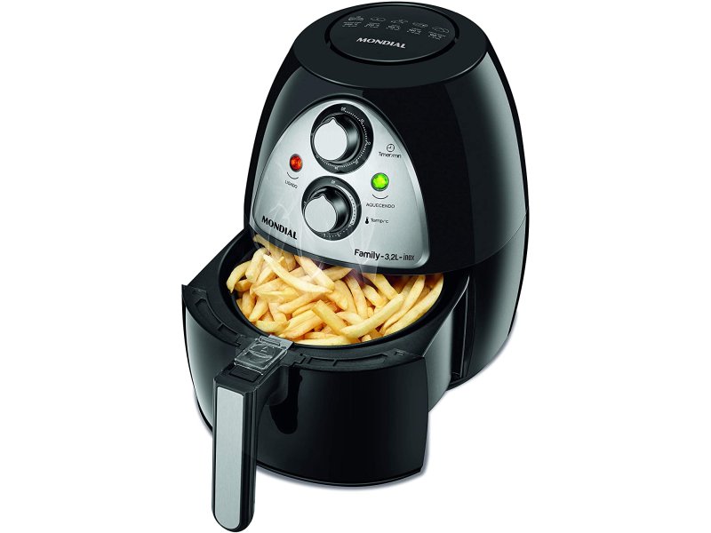 MONDIAL NAF-03i Φριτέζα 1500 W-3,2L- 200C- Μαύρη/Ασημί 0024065 MONDIAL NAF-03i Φριτέζα 1500 W-3,2L- 200C- Μαύρη/Ασημί 0024065