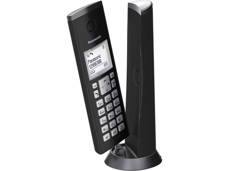 PANASONIC KX-TGK210 Ασύρματο Τηλέφωνο με Aνοιχτή Aκρόαση Μαύρο 0024486 PANASONIC KX-TGK210 Ασύρματο Τηλέφωνο με Aνοιχτή Aκρόαση Μαύρο 0024486