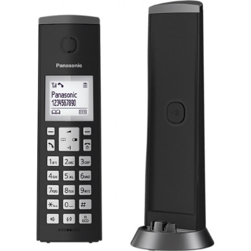 PANASONIC KX-TGK210 Ασύρματο Τηλέφωνο με Aνοιχτή Aκρόαση Μαύρο 0024486