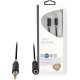 NEDIS CABW22050AT30 Καλώδιο προέκτασης ήχου 3,5mm Stereo αρσ. - 3,5mm Stereo θηλ. 3m 0024917 NEDIS CABW22050AT30 Καλώδιο προέκτασης ήχου 3,5mm Stereo αρσ. - 3,5mm Stereo θηλ. 3m 0024917