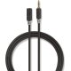 NEDIS CABW22050AT30 Καλώδιο προέκτασης ήχου 3,5mm Stereo αρσ. - 3,5mm Stereo θηλ. 3m 0024917 NEDIS CABW22050AT30 Καλώδιο προέκτασης ήχου 3,5mm Stereo αρσ. - 3,5mm Stereo θηλ. 3m 0024917