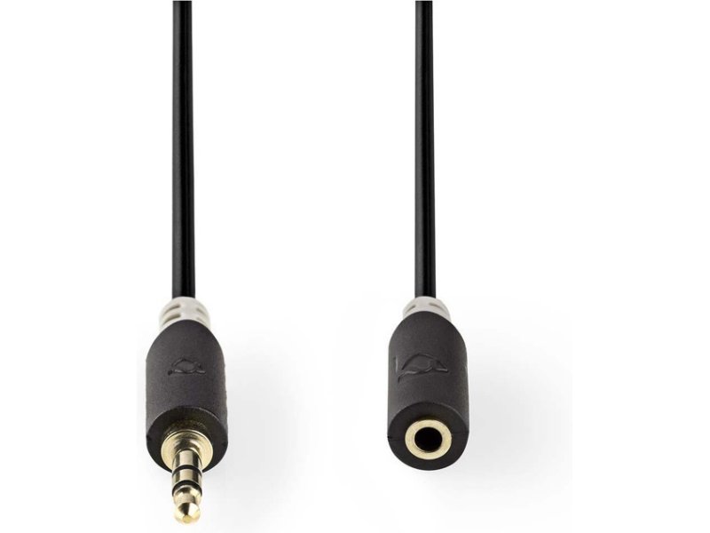 NEDIS CABW22050AT30 Καλώδιο προέκτασης ήχου 3,5mm Stereo αρσ. - 3,5mm Stereo θηλ. 3m 0024917 NEDIS CABW22050AT30 Καλώδιο προέκτασης ήχου 3,5mm Stereo αρσ. - 3,5mm Stereo θηλ. 3m 0024917