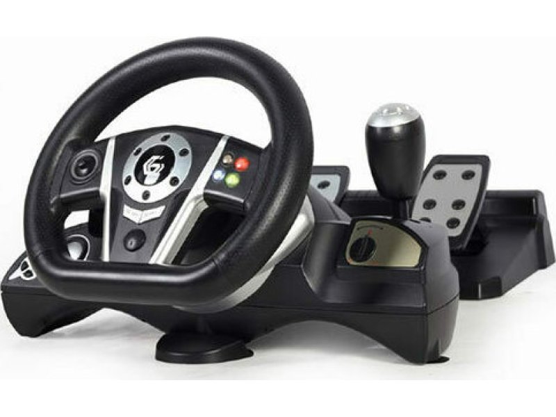 GEMBIRD STR-M-01 Vibration Racing Wheel Pedals PC/PS3/PS4/Switch ΤΙΜΟΝΙΕΡΑ 0025614 GEMBIRD STR-M-01 Vibration Racing Wheel Pedals PC/PS3/PS4/Switch ΤΙΜΟΝΙΕΡΑ 0025614