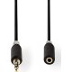 NEDIS CABW22050AT100 Καλώδιο Προέκτασης ήχου 3.5mm Stereo Αρσ. - 3.5mm Stereo Θηλ. Σε Συσκευασία Blister 10m 0025638 NEDIS CABW22050AT100 Καλώδιο Προέκτασης ήχου 3.5mm Stereo Αρσ. - 3.5mm Stereo Θηλ. Σε Συσκευασία Blister 10m 0025638