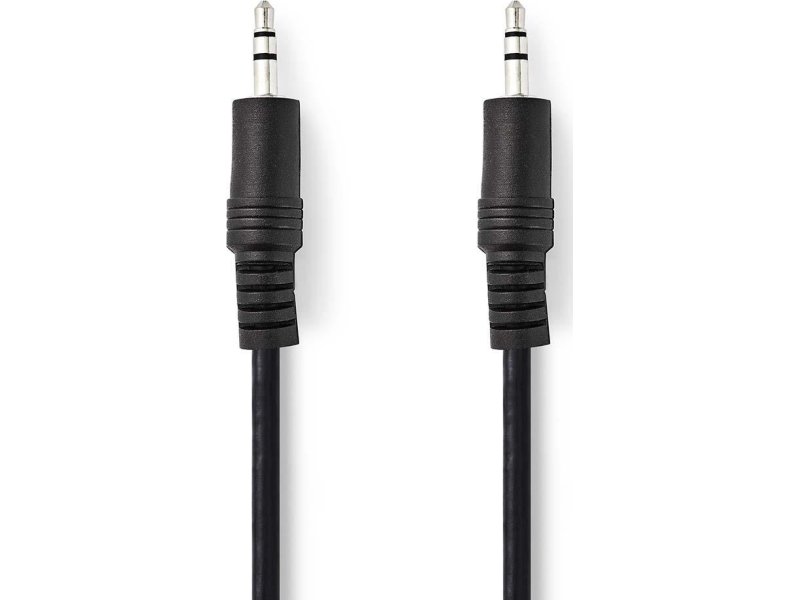 NEDIS CAGP22000BK100 Καλώδιο ήχου Stereo Audio Cable 3.5 mm Male - 3.5 mm Male 10 m Μαύρο 0025639 NEDIS CAGP22000BK100 Καλώδιο ήχου Stereo Audio Cable 3.5 mm Male - 3.5 mm Male 10 m Μαύρο 0025639