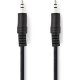 NEDIS CAGP22000BK100 Καλώδιο ήχου Stereo Audio Cable 3.5 mm Male - 3.5 mm Male 10 m Μαύρο 0025639 NEDIS CAGP22000BK100 Καλώδιο ήχου Stereo Audio Cable 3.5 mm Male - 3.5 mm Male 10 m Μαύρο 0025639