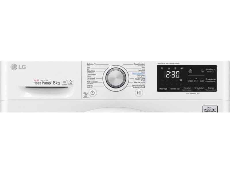 LG RC80U2AV0Q Στεγνωτήριο Ρούχων 8 KG Α+++ (Υ x Π x Β): 850 x 600 x 690 Λευκό 0025982 LG RC80U2AV0Q Στεγνωτήριο Ρούχων 8 KG Α+++ (Υ x Π x Β): 850 x 600 x 690 Λευκό 0025982