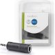NEDIS CAGB22935BK Αντάπτορας 3,5mm Stereo αρσ. - 6,35mm Stereo θηλ. Μαύρο 0025987 NEDIS CAGB22935BK Αντάπτορας 3,5mm Stereo αρσ. - 6,35mm Stereo θηλ. Μαύρο 0025987