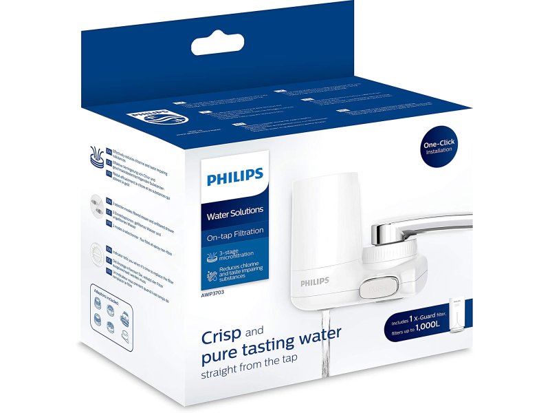 Philips AWP3703/10 On Tap Σύστημα Φιλτραρίσματος Νερου X-Guard (Συμπεριλαμβάνεται το φίλτρο) 0026114 Philips AWP3703/10 On Tap Σύστημα Φιλτραρίσματος Νερου X-Guard (Συμπεριλαμβάνεται το φίλτρο) 0026114