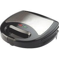 TELEMAX KJ-302 Τοστιέρα με Αποσπώμενες Πλάκες 750W Ασημί/Μαύρη Inox 0026172