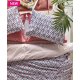 KENTIA Tessa 42 Κουβερτόριο Μονό Purple-Salmon Pink-Black 160χ260 0026317 KENTIA Tessa 42 Κουβερτόριο Μονό Purple-Salmon Pink-Black 160χ260 0026317