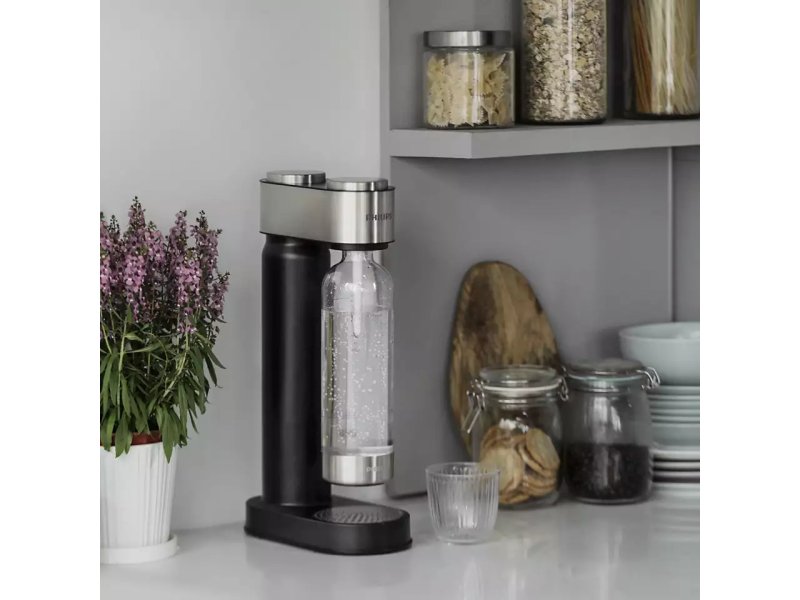 Philips ADD4902BK/10 Συσκευή Παρασκευής Ανθρακούχου Νερού (Soda maker) Γκρι 0026346 Philips ADD4902BK/10 Συσκευή Παρασκευής Ανθρακούχου Νερού (Soda maker) Γκρι 0026346