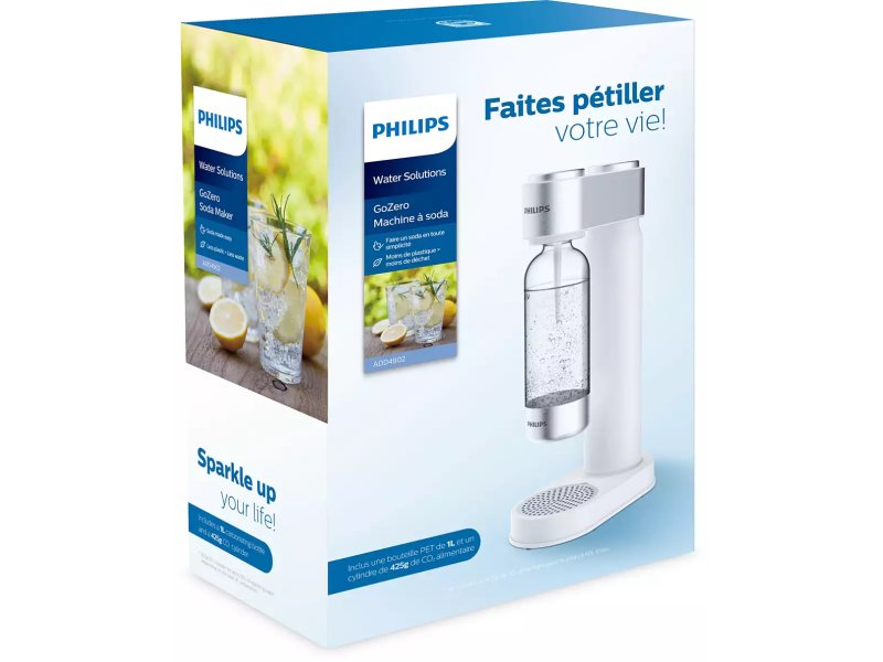 Philips ADD4902WH/10 Συσκευή Παρασκευής Ανθρακούχου Νερού (Soda maker) Λευκό 0026347 Philips ADD4902WH/10 Συσκευή Παρασκευής Ανθρακούχου Νερού (Soda maker) Λευκό 0026347