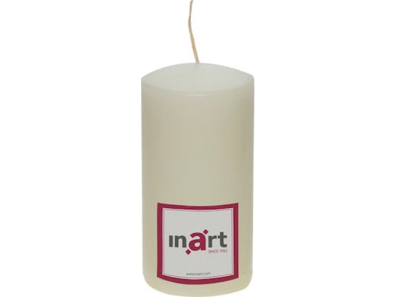 INART 3-80-474-0014 Διακοσμητικό Κερί Εκρού Παραφίνης 7x14cm 0026603 INART 3-80-474-0014 Διακοσμητικό Κερί Εκρού Παραφίνης 7x14cm 0026603