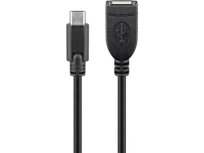GOOBAY 55470 (ΑΟ-2153-63) Καλώδιο-Προέκταση USB Type-C αρσ. σε USB A θηλ. 0.20m 0026633 GOOBAY 55470 (ΑΟ-2153-63) Καλώδιο-Προέκταση USB Type-C αρσ. σε USB A θηλ. 0.20m 0026633