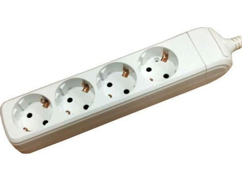 EUROLAMP 147-62202 Πολύπριζο 4 Θέσεων Με Καλώδιο 3x1.50m 3680W 0026670 EUROLAMP 147-62202 Πολύπριζο 4 Θέσεων Με Καλώδιο 3x1.50m 3680W 0026670