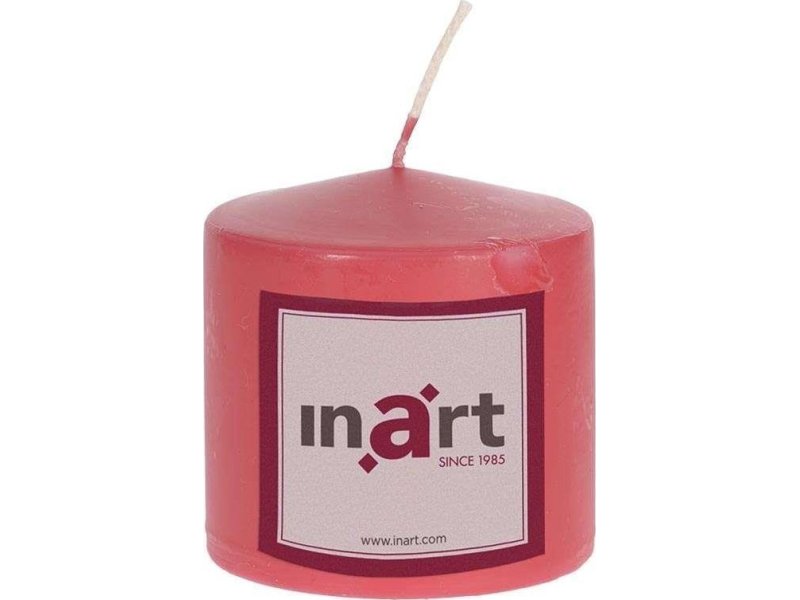 INART 3-80-474-0053 Κερί Παραφίνης Κόκκινο 7χ7 0026811 INART 3-80-474-0053 Κερί Παραφίνης Κόκκινο 7χ7 0026811