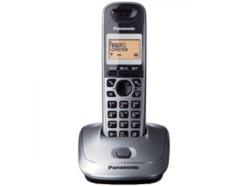 PANASONIC KX-TG 2511GRM Ασύρματο Τηλέφωνο Mεταλλικό Γκρι 0026994 PANASONIC KX-TG 2511GRM Ασύρματο Τηλέφωνο Mεταλλικό Γκρι 0026994