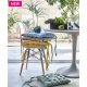 KENTIA Diego 01 Μαξιλάρι Καθίσματος 40x40x5 Blue 0027291 KENTIA Diego 01 Μαξιλάρι Καθίσματος 40x40x5 Blue 0027291