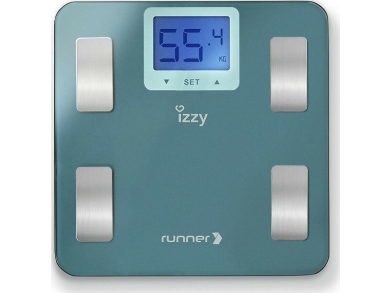 IZZY IZ-7003 Runner Ηλεκτρονική Ζυγαριά Μπάνιου με Λιπομέτρηση 0027414 IZZY IZ-7003 Runner Ηλεκτρονική Ζυγαριά Μπάνιου με Λιπομέτρηση 0027414