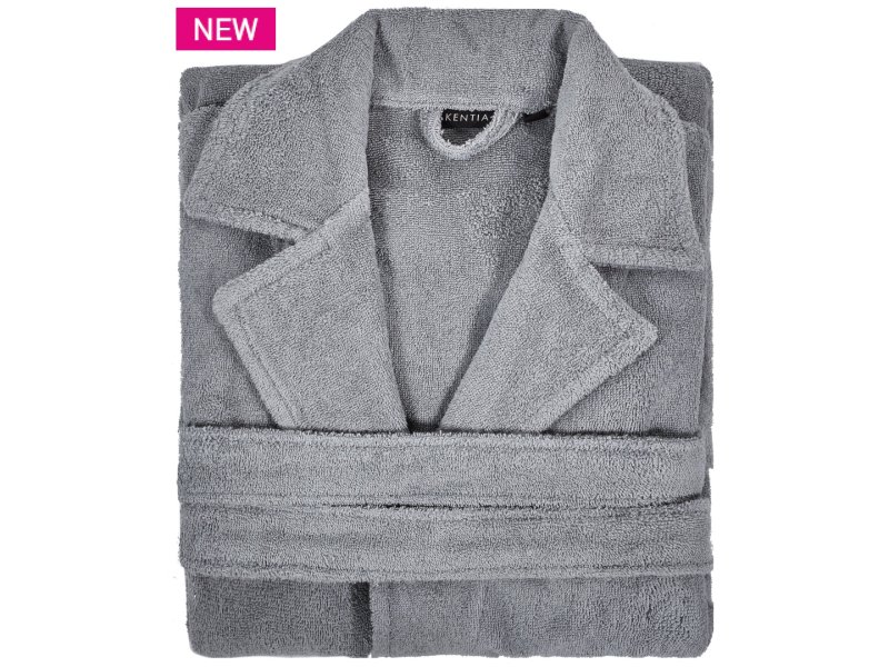 KENTIA Sebastian 22 Μπουρνούζι Με Γιακά Grey Medium 0027432 KENTIA Sebastian 22 Μπουρνούζι Με Γιακά Grey Medium 0027432