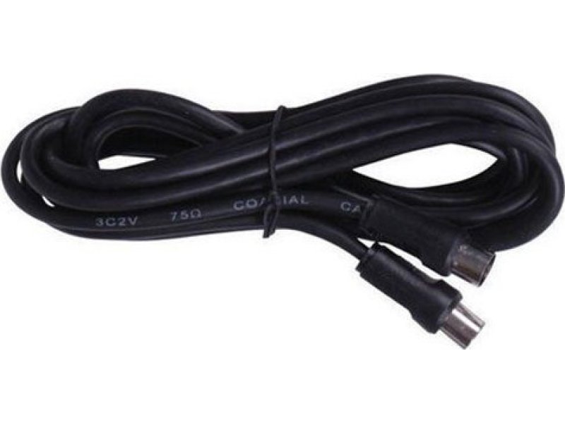 EUROLAMP 147-13129 Καλώδιο - Προέκταση Τηλεόρασης 3m Από Αρσενικό σε Θηλυκό Μαύρο 0027627 EUROLAMP 147-13129 Καλώδιο - Προέκταση Τηλεόρασης 3m Από Αρσενικό σε Θηλυκό Μαύρο 0027627