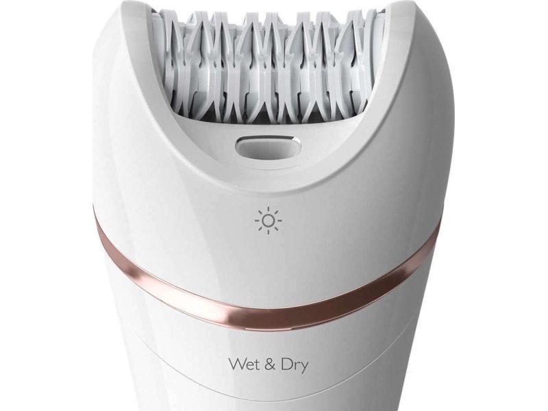 PHILIPS BRE730/10 Epilator Series 8000 Wet & Dry Επαναφορτιζόμενη Αποτριχωτική Μηχανή 0027682 PHILIPS BRE730/10 Epilator Series 8000 Wet & Dry Επαναφορτιζόμενη Αποτριχωτική Μηχανή 0027682