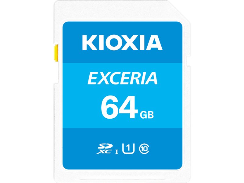 KIOXIA LNEX1L064GG4 SD EXCERIA 64GB UHS I 100MBs 0027741 KIOXIA LNEX1L064GG4 SD EXCERIA 64GB UHS I 100MBs 0027741