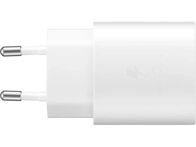 SAMSUNG EP-TA800NWEGEU WALL CHARGER USB-C 25W WHITE 0027824 SAMSUNG EP-TA800NWEGEU WALL CHARGER USB-C 25W WHITE 0027824