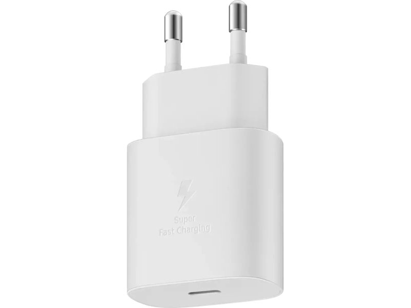 SAMSUNG EP-TA800NWEGEU WALL CHARGER USB-C 25W WHITE 0027824 SAMSUNG EP-TA800NWEGEU WALL CHARGER USB-C 25W WHITE 0027824