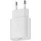 SAMSUNG EP-TA800NWEGEU WALL CHARGER USB-C 25W WHITE 0027824 SAMSUNG EP-TA800NWEGEU WALL CHARGER USB-C 25W WHITE 0027824