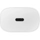 SAMSUNG EP-TA800NWEGEU WALL CHARGER USB-C 25W WHITE 0027824 SAMSUNG EP-TA800NWEGEU WALL CHARGER USB-C 25W WHITE 0027824