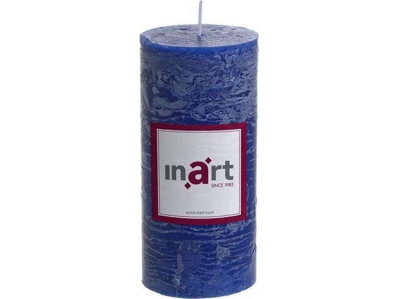 INART 3-80-658-0103 Αρωματικό Κερί Παραφίνης Μπλέ 7χ7χ15 0027947 INART 3-80-658-0103 Αρωματικό Κερί Παραφίνης Μπλέ 7χ7χ15 0027947