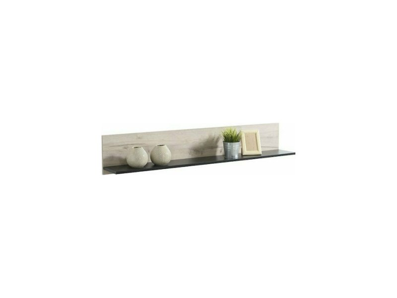 FORMA IDEALE 11008866 Ράφι Τοίχου Umbria Grey Oak Μαυρό 138χ19.5χ24 0028147 FORMA IDEALE 11008866 Ράφι Τοίχου Umbria Grey Oak Μαυρό 138χ19.5χ24 0028147