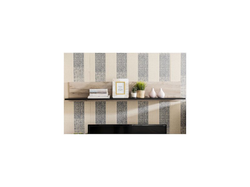 FORMA IDEALE 11008866 Ράφι Τοίχου Umbria Grey Oak Μαυρό 138χ19.5χ24 0028147 FORMA IDEALE 11008866 Ράφι Τοίχου Umbria Grey Oak Μαυρό 138χ19.5χ24 0028147