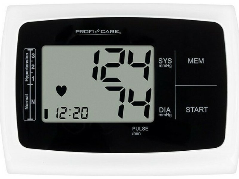 PROFI CARE PC-BMG 3019 Ηλεκτρονικό Πιεσόμετρο Μπράτσου 0028195 PROFI CARE PC-BMG 3019 Ηλεκτρονικό Πιεσόμετρο Μπράτσου 0028195