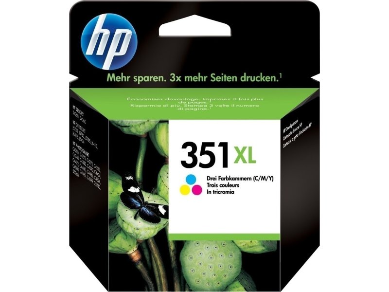 HP CB338EE No351XL Έγχρωμο Μελάνι Εκτυπωτή 0028216 HP CB338EE No351XL Έγχρωμο Μελάνι Εκτυπωτή 0028216