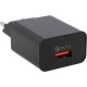LAMTECH LAM021943 Quick Charger USB3.0 18W , Μαύρο 0028308 LAMTECH LAM021943 Quick Charger USB3.0 18W , Μαύρο 0028308