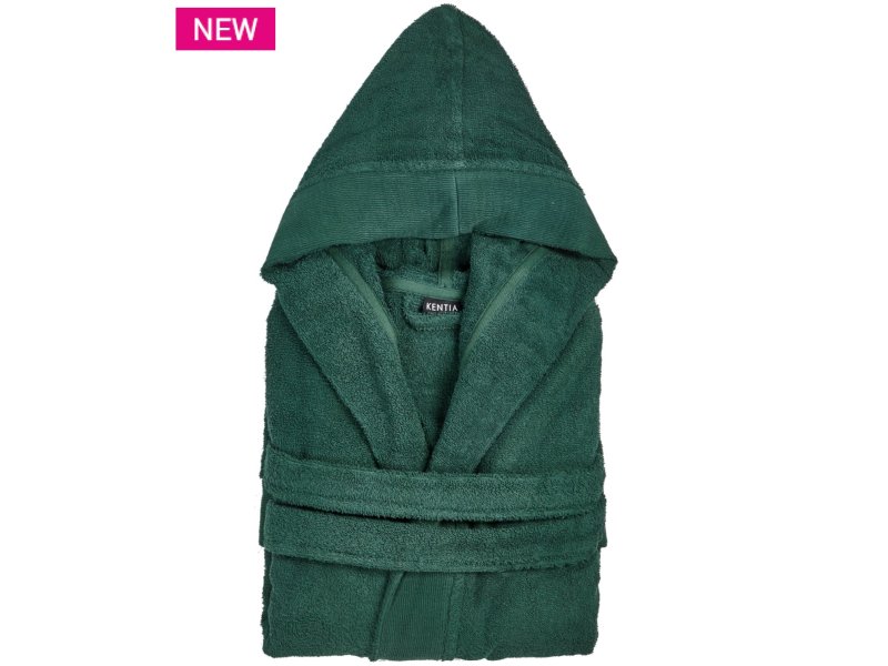 KENTIA Leo 36 Μπουρνούζι Mε Κουκούλα Green Extra Large 0028807 KENTIA Leo 36 Μπουρνούζι Mε Κουκούλα Green Extra Large 0028807