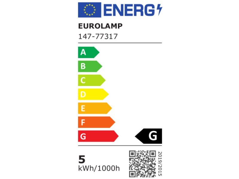 EUROLAMP 147-77317 ΛΑΜΠΑ LED ΣΦΑΙΡΙΚΗ 5W Ε27 2700K 220-240V 0028896 EUROLAMP 147-77317 ΛΑΜΠΑ LED ΣΦΑΙΡΙΚΗ 5W Ε27 2700K 220-240V 0028896