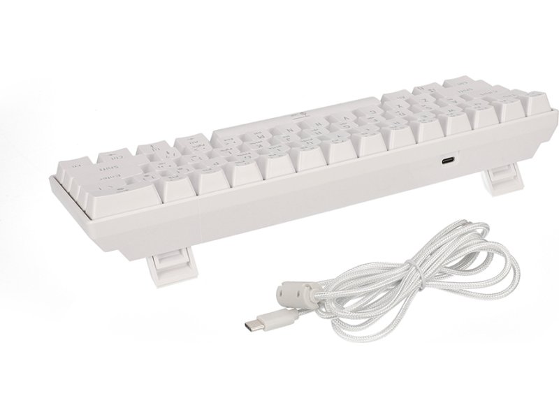 LGP LGP022186 PLUTO RGB MECHANICAL GAMING KEYBOARD BLUE SWITCH WHITE WITH TYPE-C PORT 0029324 LGP LGP022186 PLUTO RGB MECHANICAL GAMING KEYBOARD BLUE SWITCH WHITE WITH TYPE-C PORT 0029324