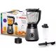 BOSCH MMB6174S Μπλέντερ για Smoothies με Γυάλινη Κανάτα 1,5Lt 1200Watt Γκρι 0029355 BOSCH MMB6174S Μπλέντερ για Smoothies με Γυάλινη Κανάτα 1,5Lt 1200Watt Γκρι 0029355