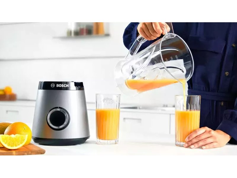 BOSCH MMB6141S Μπλέντερ για Smpoothies 1.5lt 1200Watt Γκρι 0029356 BOSCH MMB6141S Μπλέντερ για Smpoothies 1.5lt 1200Watt Γκρι 0029356