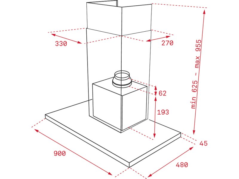 TEKA DSH 685 Απορροφητήρας Καμινάδα 60cm Inox 0029590 TEKA DSH 685 Απορροφητήρας Καμινάδα 60cm Inox 0029590