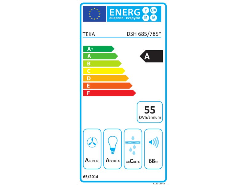 TEKA DSH 685 Απορροφητήρας Καμινάδα 60cm Inox 0029590 TEKA DSH 685 Απορροφητήρας Καμινάδα 60cm Inox 0029590