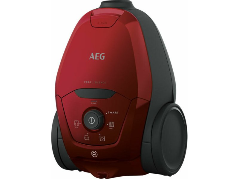 AEG VX82-1-2CR Ηλεκτρική Σκούπα 600W με Σακούλα 3.5lt Κόκκινο 0030047 AEG VX82-1-2CR Ηλεκτρική Σκούπα 600W με Σακούλα 3.5lt Κόκκινο 0030047