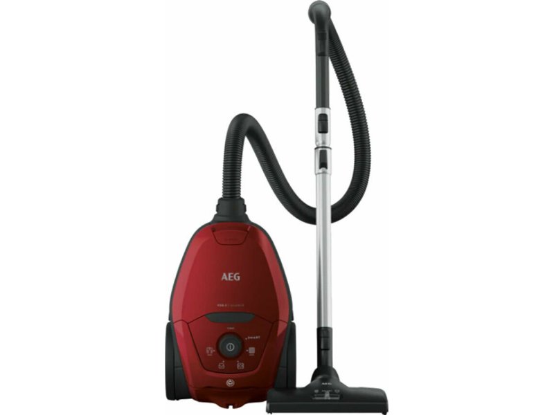 AEG VX82-1-2CR Ηλεκτρική Σκούπα 600W με Σακούλα 3.5lt Κόκκινο 0030047 AEG VX82-1-2CR Ηλεκτρική Σκούπα 600W με Σακούλα 3.5lt Κόκκινο 0030047