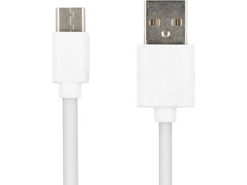 LAMTECH LAM021998 QUICK CHARGER USB3.0 18W WITH TYPE-C CABLE 1M WHITE 0030076 LAMTECH LAM021998 QUICK CHARGER USB3.0 18W WITH TYPE-C CABLE 1M WHITE 0030076